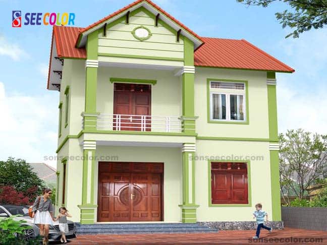 Phối màu phào chỉ sơn nhà màu xanh là một ý tưởng thú vị để tạo ra một không gian sống đầy màu sắc và phù hợp với phong cách hiện đại của bạn. Hãy xem ngay để tìm hiểu cách phối màu này trong sơn nhà của bạn.