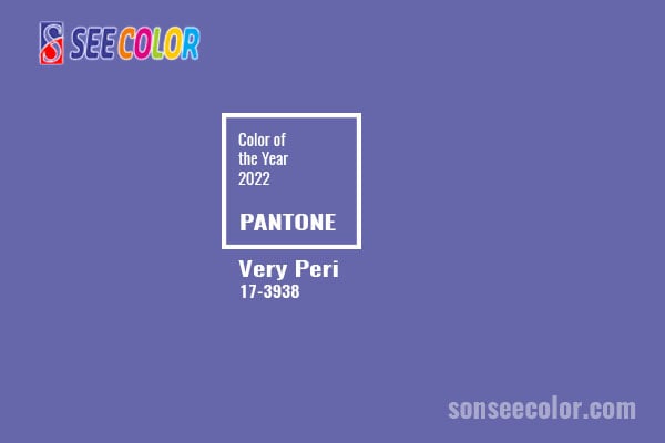 Màu sắc của năm 2022 - Màu tím hoa dừa cạn Very Peri 17-3938